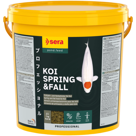 Sera Sera Koi Professional Spring & Fall - 7kg - Pour une hibernation en toute sécurité et un bon début de printemps 4001942070096 07009