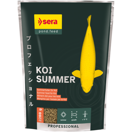 Sera Sera Koi Professional Summer - 2,2kg - Aliment énergétique pour les koïs pour l'été 4001942070164 07016