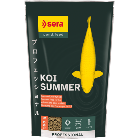 Sera Sera Koi Professional Summer - 500gr - Aliment énergétique pour les koïs pour l'été 4001942070140 07014