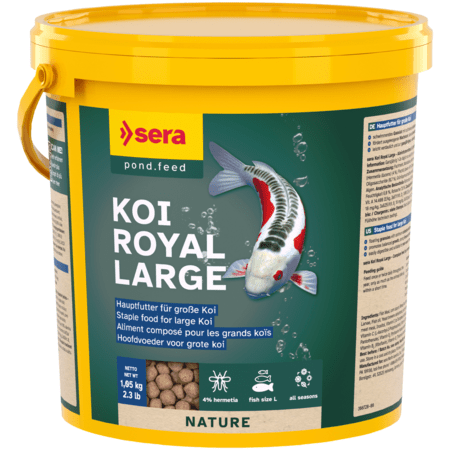 Sera Sera Koi Royal Large - 1,05kg - Aliment composé pour le développement optimal des koïs à partir de 25cm 4001942071260 7126
