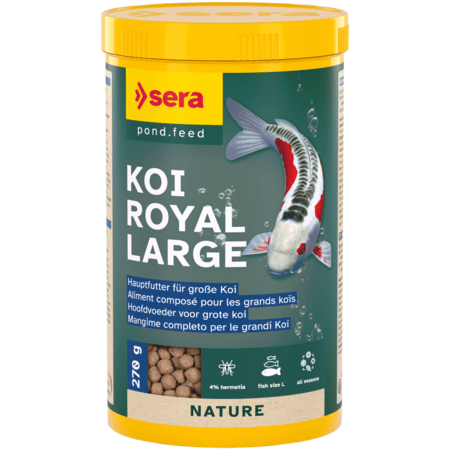 Sera Sera Koi Royal Large - 270gr - Aliment composé pour le développement optimal des koïs à partir de 25cm 4001942071253 7125