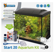 Superfish Aquariums Aquarium Start 20 Goldfish Kit Noir - 20L - Superfish - Aquarium Kit Complet 8715897190766 A4050267