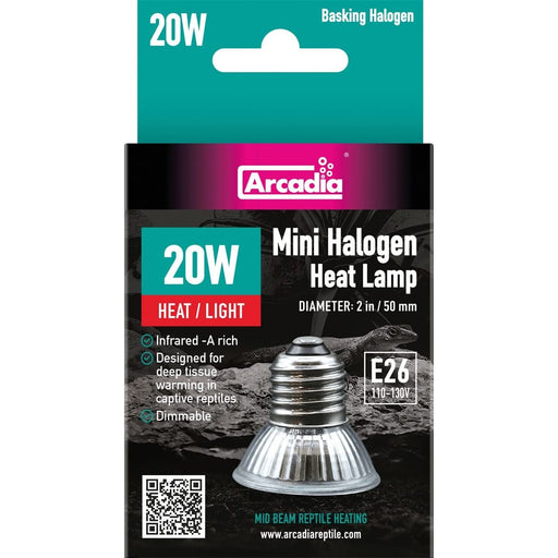 Superfish Reptile Arcadia Halogen Mini Basking Spot 20 Watt 5018296999736 R2110010