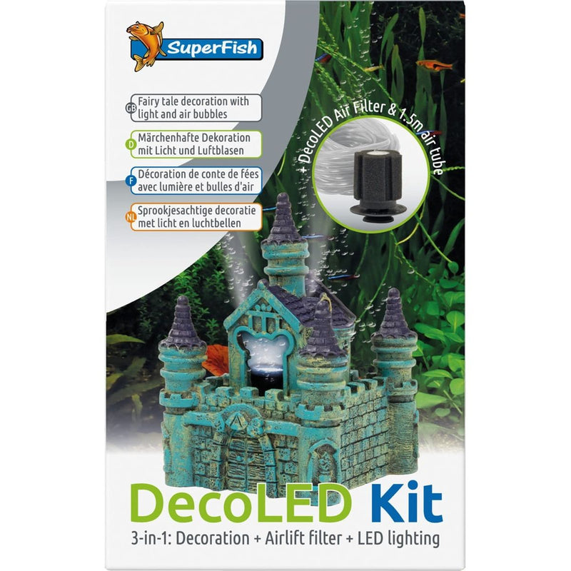 Superfish Aquarium Deco LED Kit Chateau - Superfish 8715897357619 A4021129