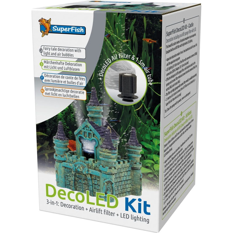 Superfish Aquarium Deco LED Kit Chateau - Superfish 8715897357619 A4021129