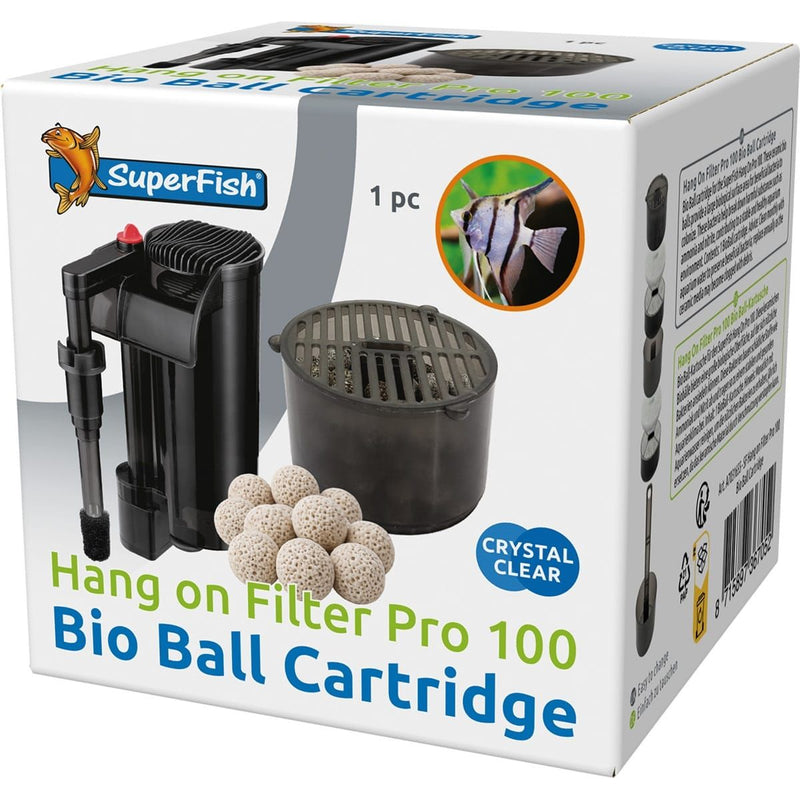 Superfish Aquarium Hang On Filter Pro 100 Cartouche Bioball - Superfish 8715897367052 A7031655