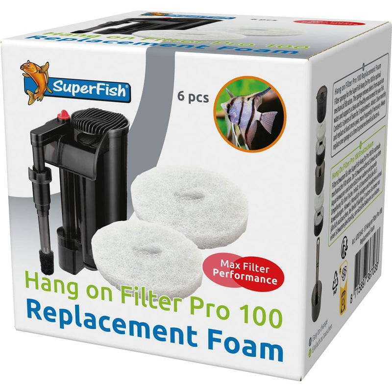 Superfish Aquarium Hang On Filter Pro 100 Mousse Filtrante - Superfish 8715897367038 A7031645