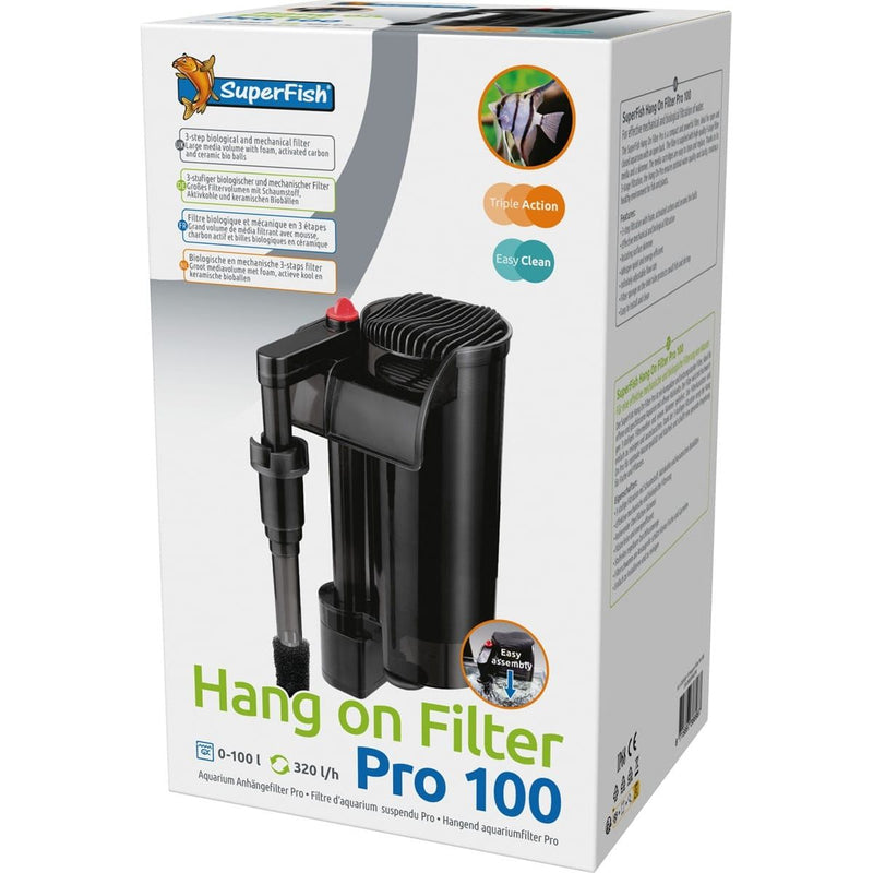 Superfish Aquarium Hang On Filter Pro 100 - Superfish 8715897366987 A7031610