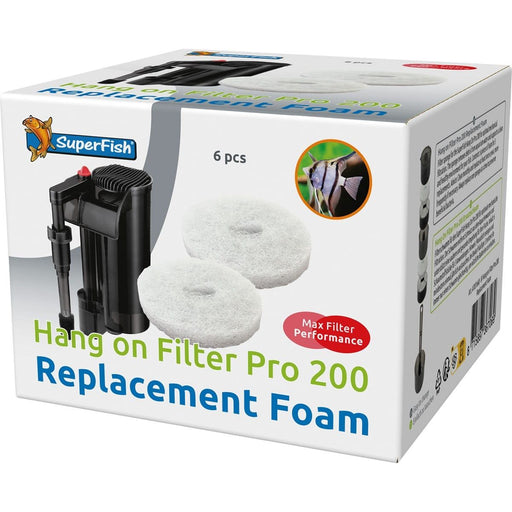 Superfish Aquarium Hang On Filter Pro 200 Mousse Filtrante - Superfish 8715897367069 A7031660