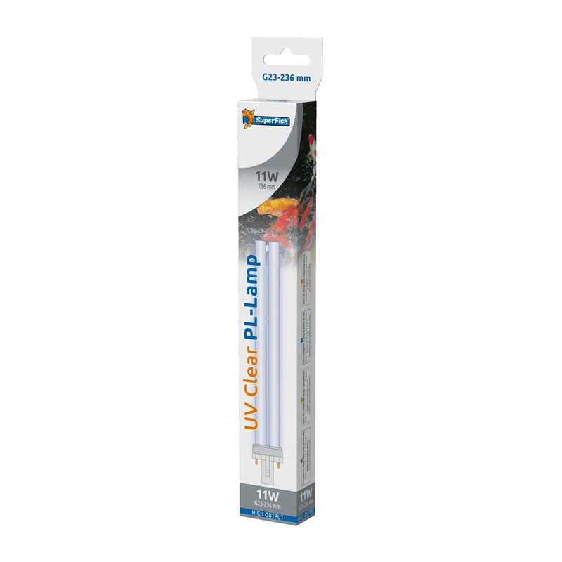 Superfish Bassin Lampe UV PL 11 Watt G23-236 mm - Superfish 8715897244421 06011020