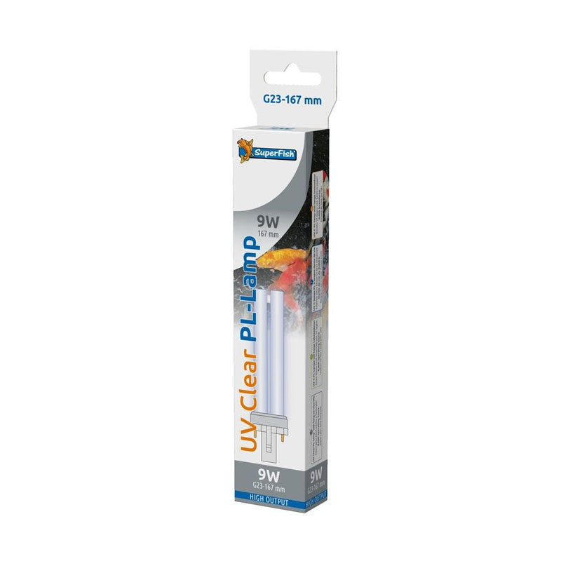 Superfish Bassin Lampe UV PL 9 Watt G23-167 mm - Superfish 8715897244414 06011015