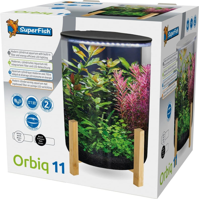Superfish Aquarium Orbiq 11 Noir - Superfish 8715897366345 A4052455