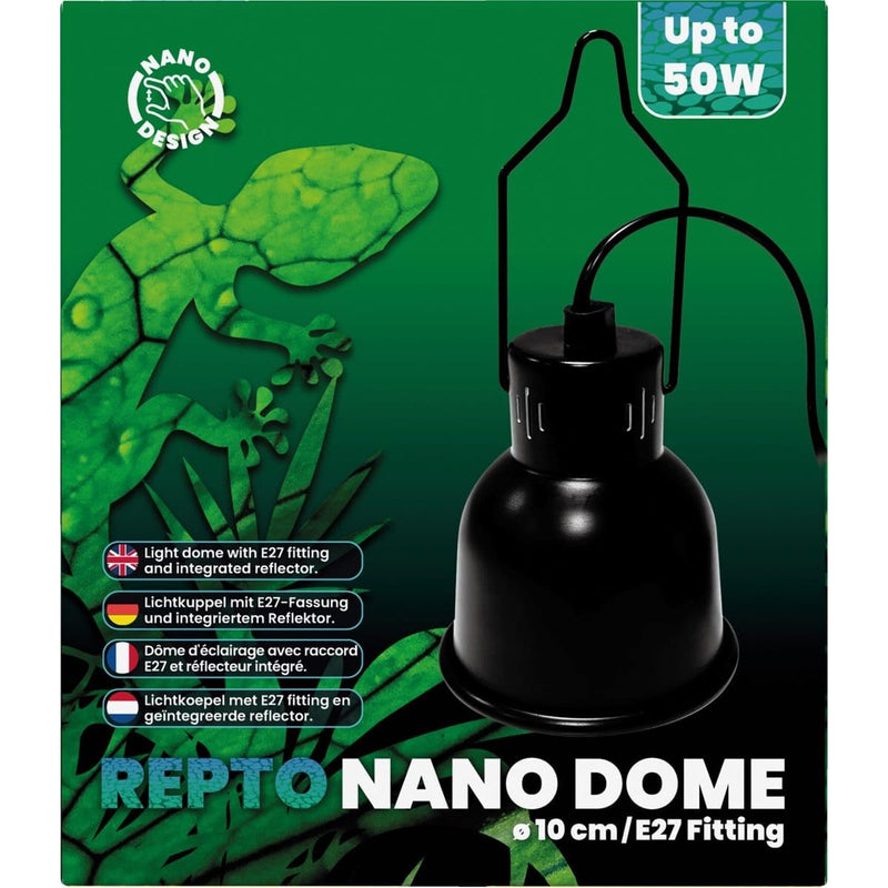 Superfish Reptile Repto Nano Dome Embout E27 10 cm Noir 8715897364921 R3100075