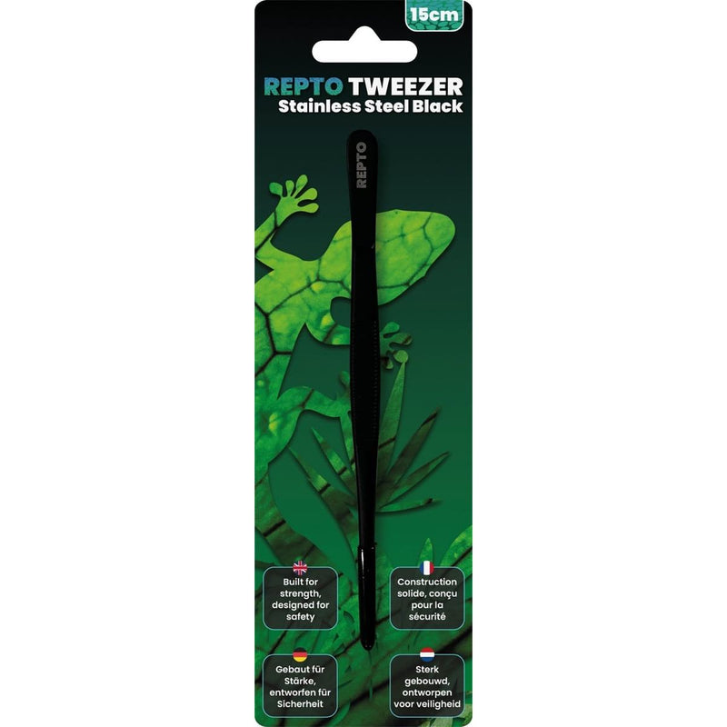 Superfish Reptile Repto Pince Acier Inox Noires 15 cm 8715897359323 R3300115