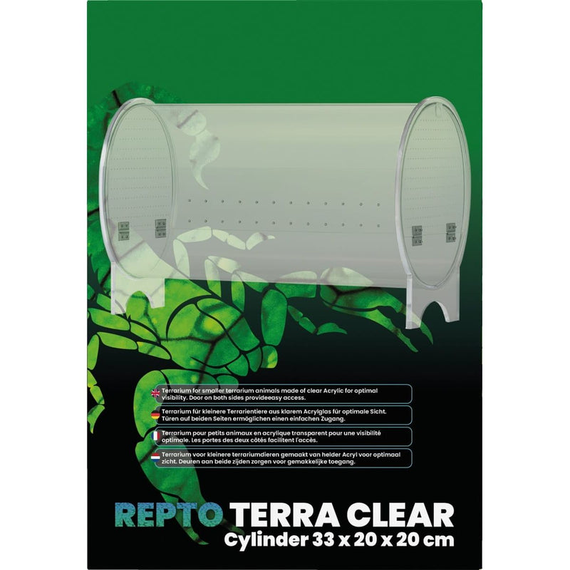 Superfish Reptile Repto Terra Clear Cylinder 33X20X20 cm 8715897364877 R1100790