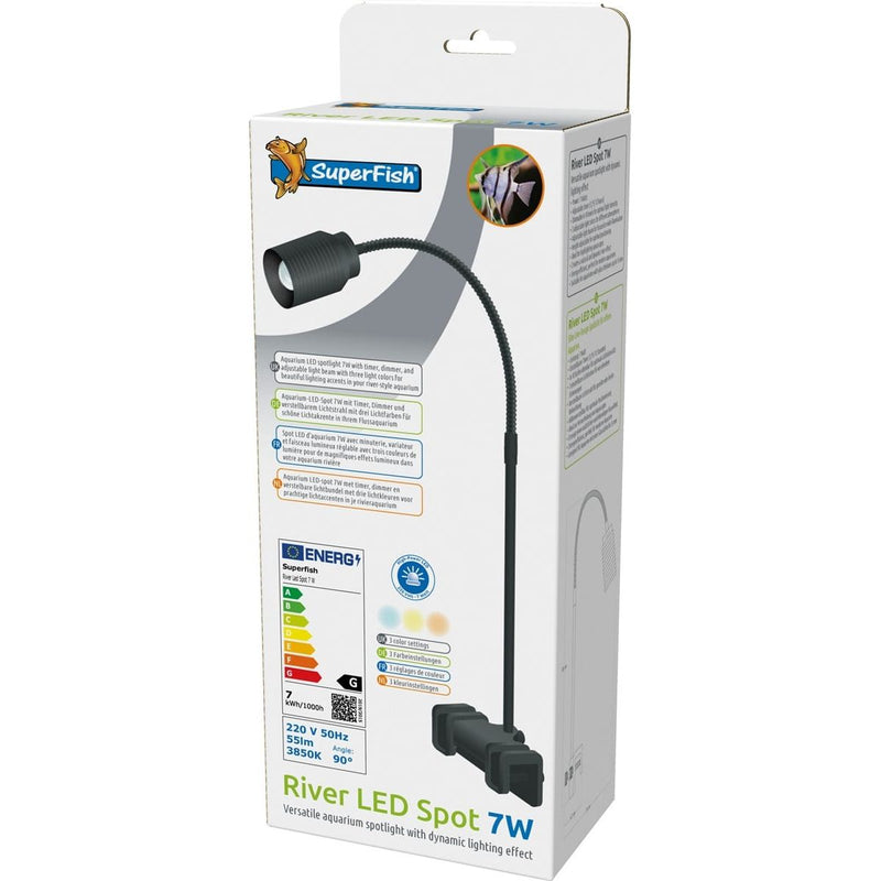 Superfish Aquarium River LED Spot 7 Watt - Superfish 8715897366567 A4020270