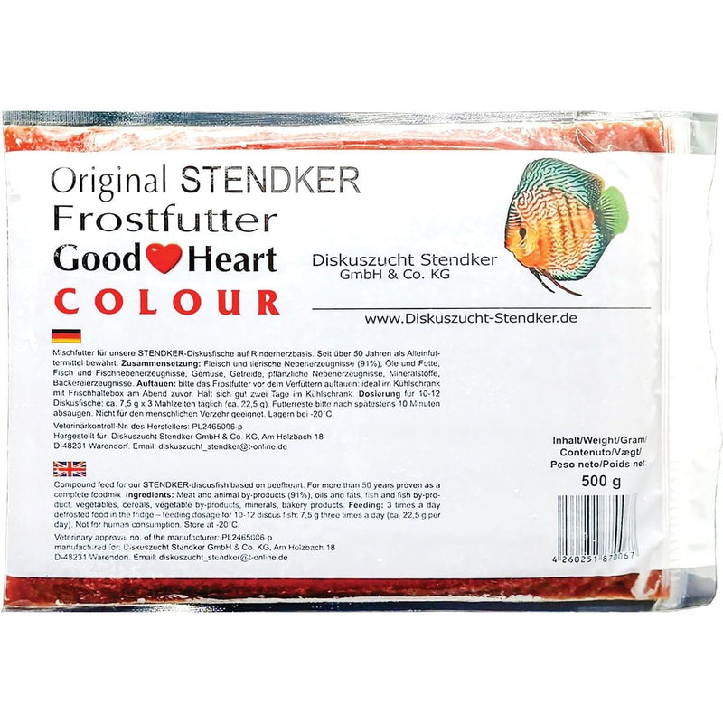 Superfish Aquarium Stendker Good Heart Colour 500 g Plaque 4260251870067 A3011030