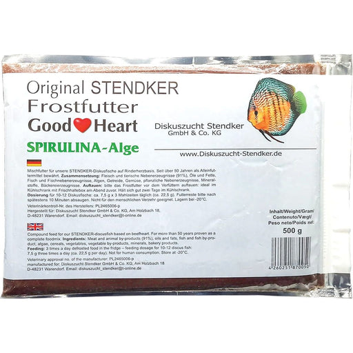 Superfish Aquarium Stendker Good Heart Spirulina 500 g Plaque 4260251870050 A3011035