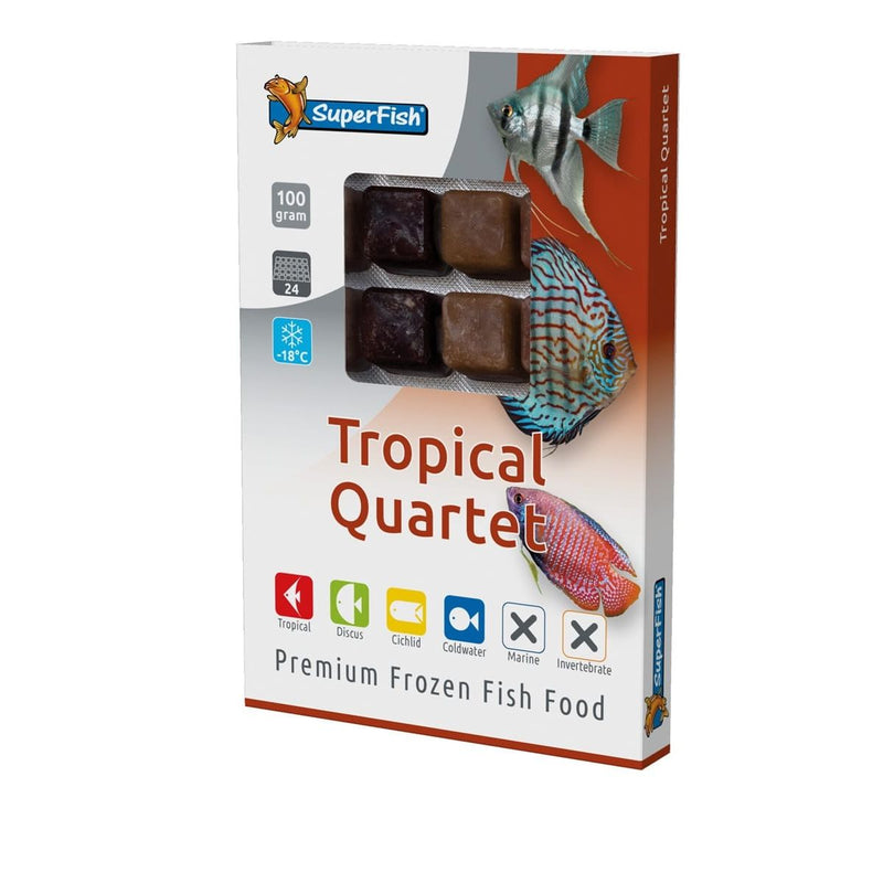 Superfish Aquarium Tropical Quartet 100 g - Superfish 8715897155987 A3010655