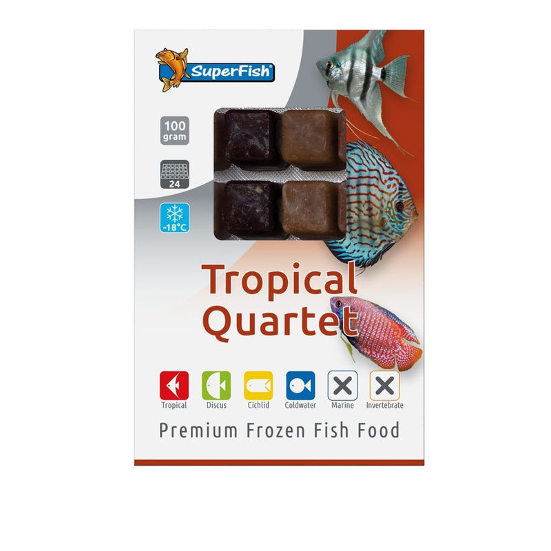 Superfish Aquarium Tropical Quartet 100 g - Superfish 8715897155987 A3010655
