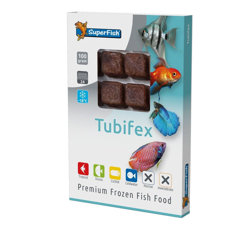 Superfish Aquarium Tubifex 100 g - Superfish 8715897156007 A3010665