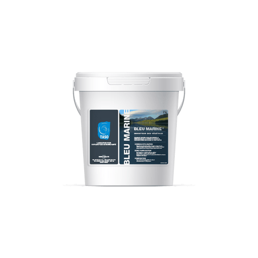 Taso Colorants pour étang Bleu Marine – Colorant biologique pour étangs, lacs & bassins