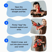 The Petting Zoo Bracelet claquant Aigle chauve 9" Slapstix 724224