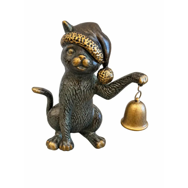 Chat avec cloche & lanterne — AL1626AL-P24