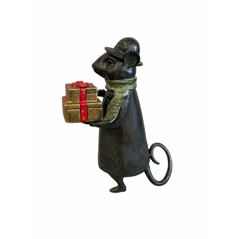 Souris avec cadeaux de Noël — AL2983AL-IM