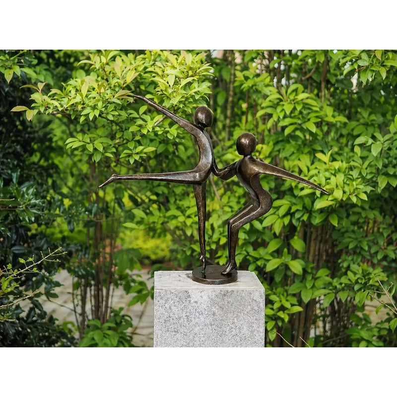 Couple De Danse Abstracte — AN0361BR-BI