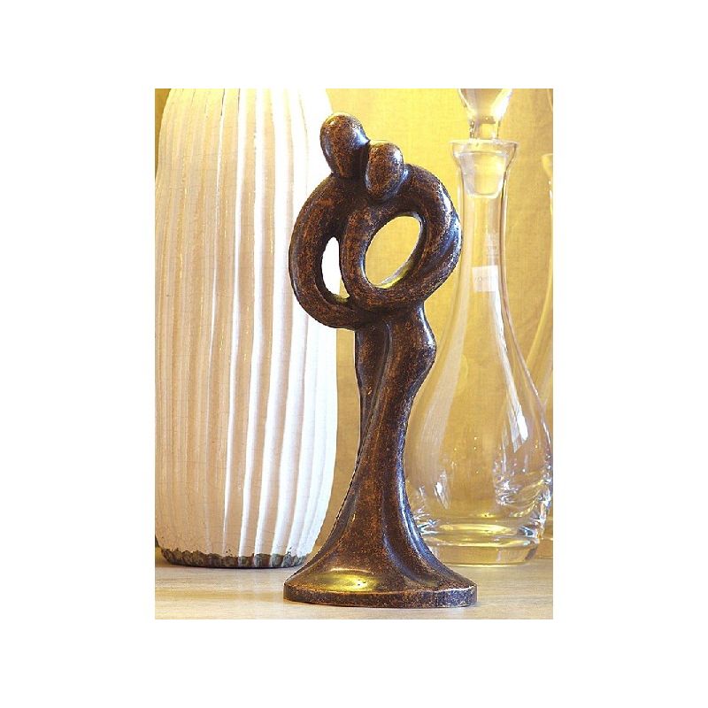 Couple D'Amour Abstrait 31 Cm. — AN0719BR-BI