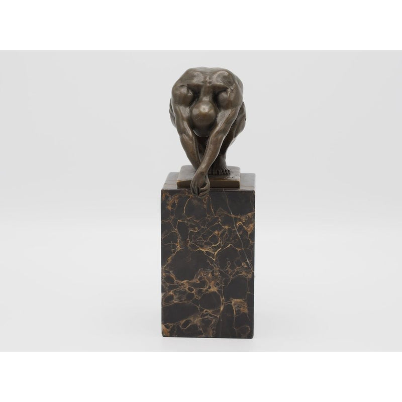 Plongeur Sur Socle En Marbre — AN1223BR-B