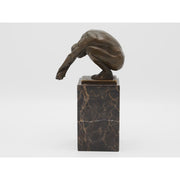 Plongeur Sur Socle En Marbre — AN1223BR-B