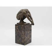 Plongeur Sur Socle En Marbre — AN1223BR-B