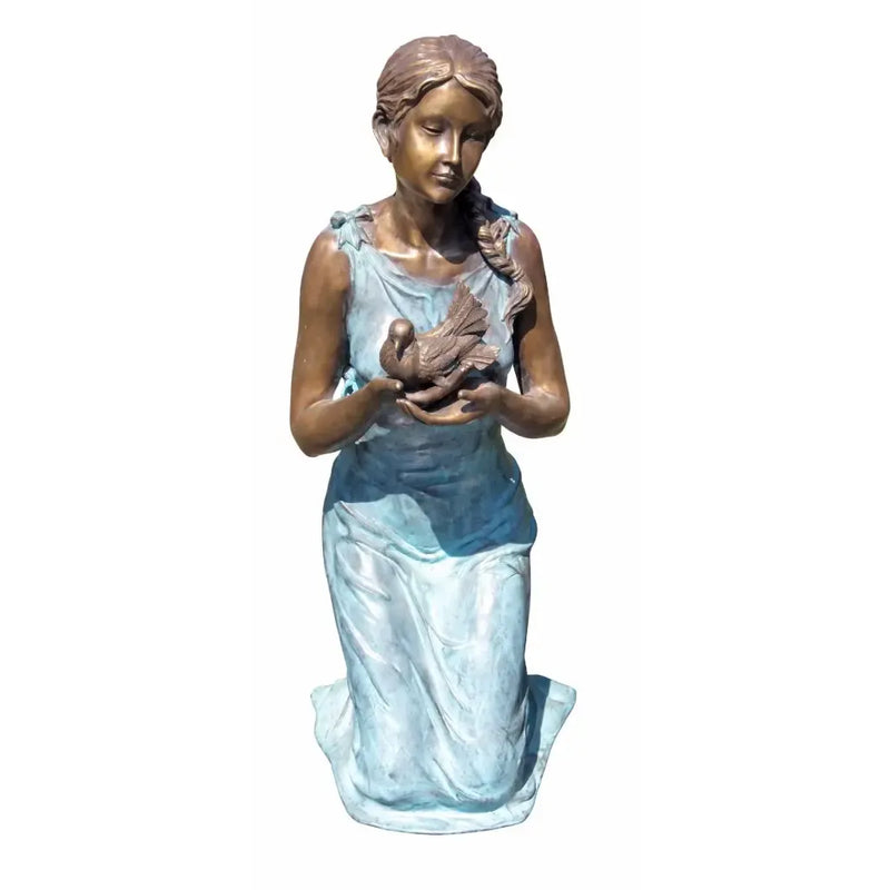 Femme Avec Pigeon — AN1271BRW-V