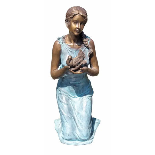 Femme Avec Pigeon — AN1271BRW-V