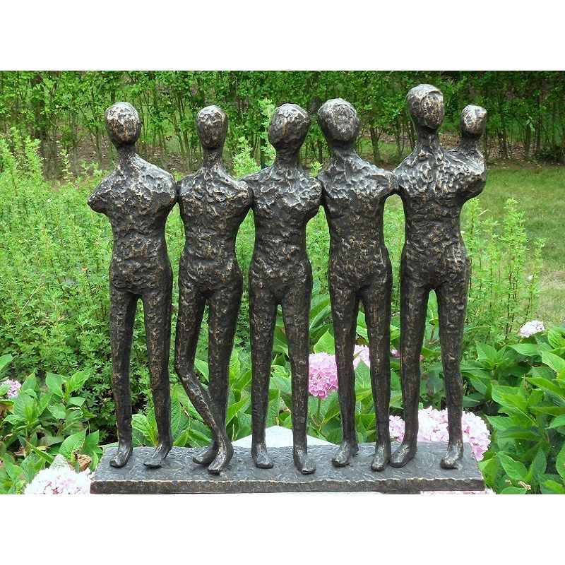 5 Hommes Sculpture Moderne — AN1694BR-BI