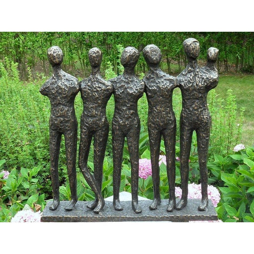 5 Hommes Sculpture Moderne — AN1694BR-BI