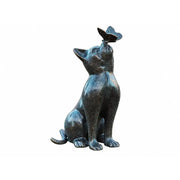 Chat Avec Papillon — AN1905BR-BI