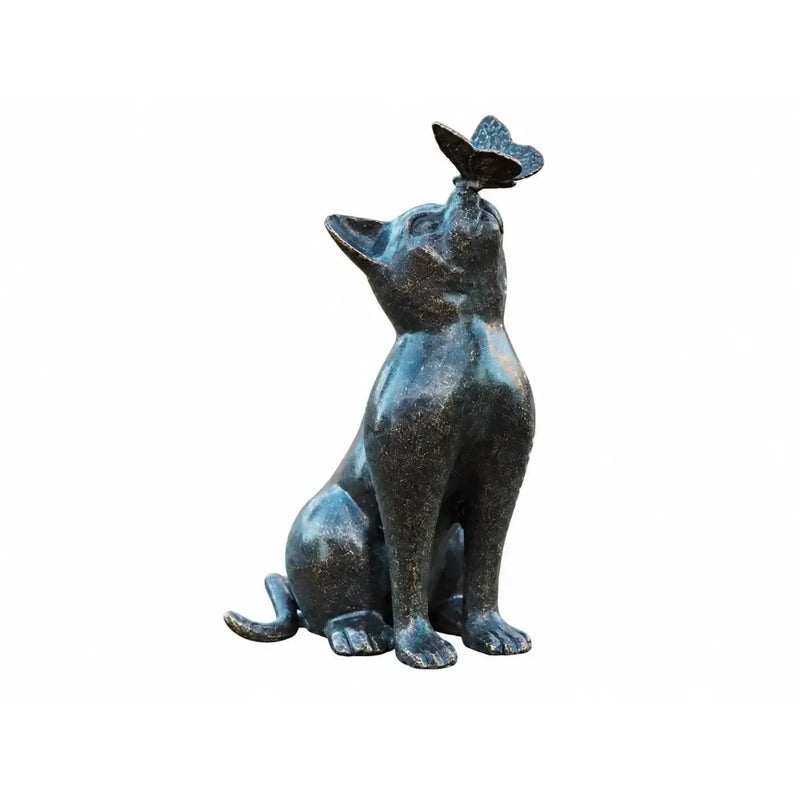 Chat Avec Papillon — AN1905BR-BI