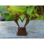 Petite Urne Avec Couple D'Amour — AN2752BR-B