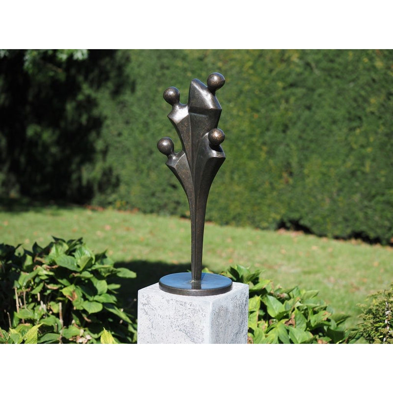 Famille De 4 Moderne 65 Cm — AN2755BR-BI