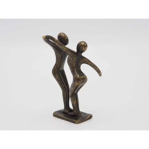 Petite Sculpture Couple De Danse — AN2828BR-BI