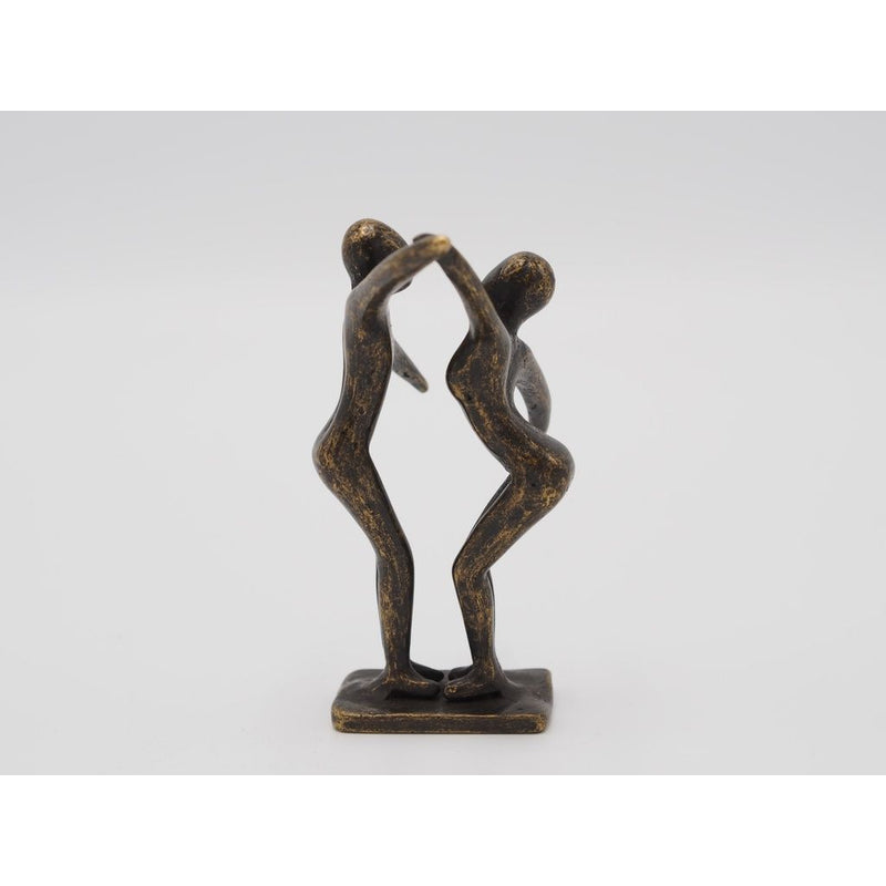 Petite Sculpture Couple De Danse — AN2828BR-BI