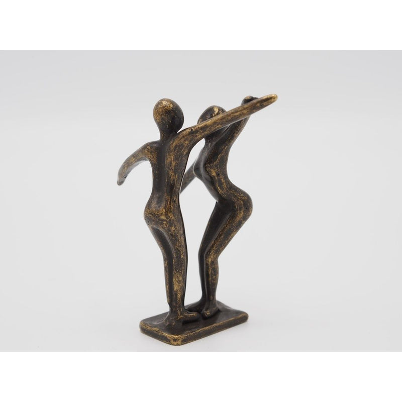 Petite Sculpture Couple De Danse — AN2828BR-BI