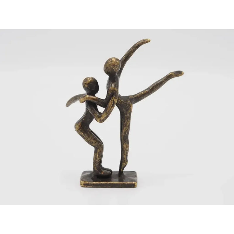 Petite Sculpture Couple De Danse Moderne — AN2830BR-BI
