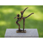 Petite Sculpture Couple De Danse Moderne — AN2830BR-BI