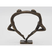 Petite Sculpture Couple Moderne — AN2831BR-BI