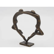 Petite Sculpture Couple Moderne — AN2831BR-BI