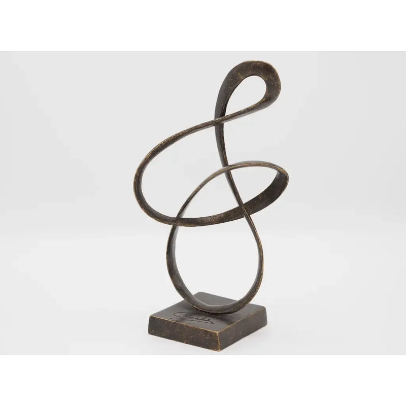 Sculpture Moderne 'Eternity' — AN2844BR-BI